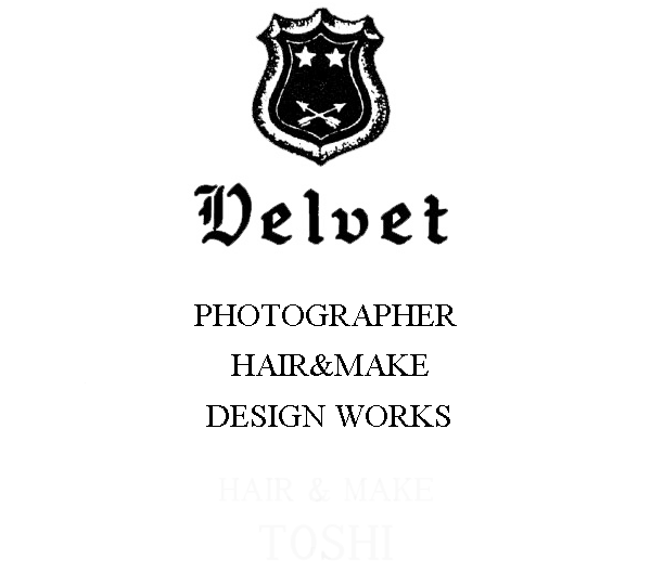 Velvet PHOTOGRAPHER TOSHIHIRO TAKENOSHITA(T.TOSHI) HAIR & MAKE TOSHI